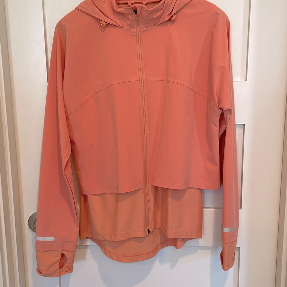 Sweaty Betty apricot workout jacket